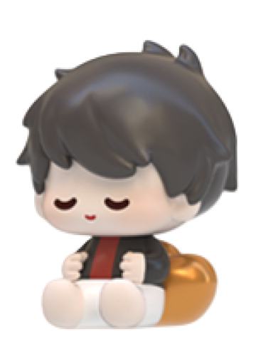 赵公明迷你萌粒-悠闲生活系列