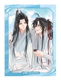 魏无羡＆蓝忘机1-AGF2025爱恋万象特典小卡第二弹