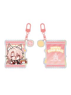 椒丘AQ版表情包亚克力挂件-美味齐享系列