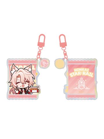 椒丘AQ版表情包亚克力挂件-美味齐享系列