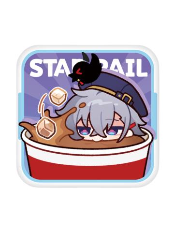 貊泽BQ版表情包马口铁徽章-美味齐享系列