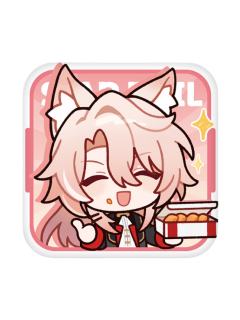 椒丘AQ版表情包马口铁徽章-美味齐享系列