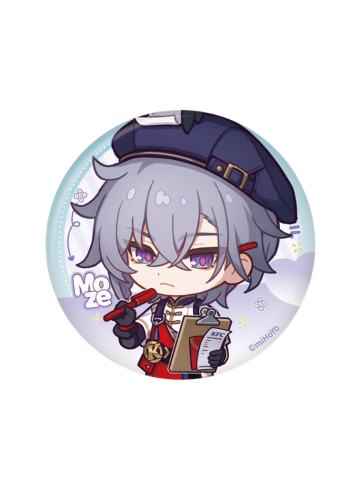 貊泽Q版立绘马口铁徽章-美味齐享系列