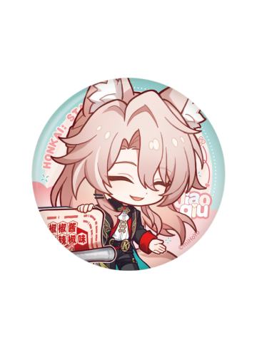 椒丘Q版立绘马口铁徽章-美味齐享系列