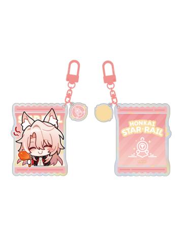 椒丘BQ版表情包亚克力挂件-美味齐享系列