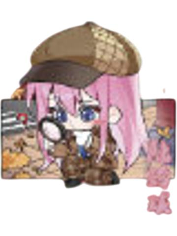 陆玲珑箱赠Q版立牌-Cos Carnival系列徽章