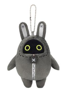 素灰小邦-绒绒邦布系列毛绒挂件