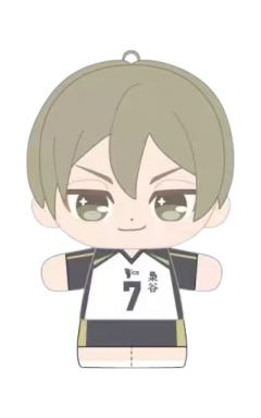 木叶秋纪-站姿迷你Q版队服毛绒玩偶