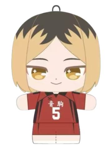 孤爪研磨-站姿迷你Q版队服毛绒玩偶