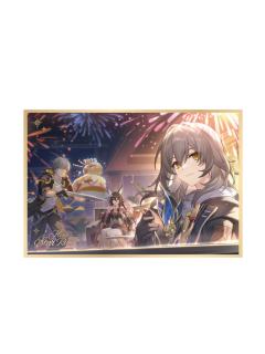 多人PET色纸(银轨铺向的是未来 而列车是永远的家)-星海庆贺系列