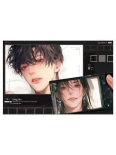 沈见青&李遇泽(无边色纸)-留影系列