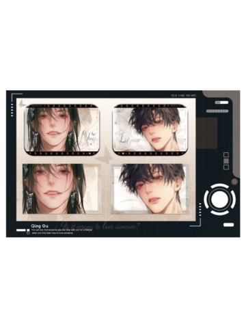 沈见青&李遇泽(徽章小卡套组)-留影系列