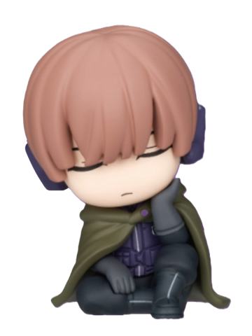 奈良坂透扭蛋摆件-三轮队肩靠肩系列