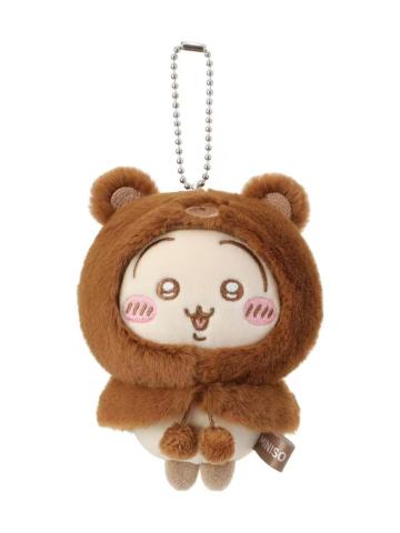 乌萨奇毛绒挂件-毛茸茸季小熊头套系列