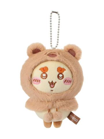 狮萨毛绒挂件-毛茸茸季小熊头套系列