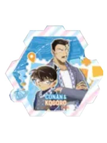 毛利小五郎&江户川柯南冰箱贴-广博M28食玩系列