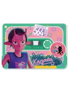 岩男铁多磁带闪片挂件-银河特急系列