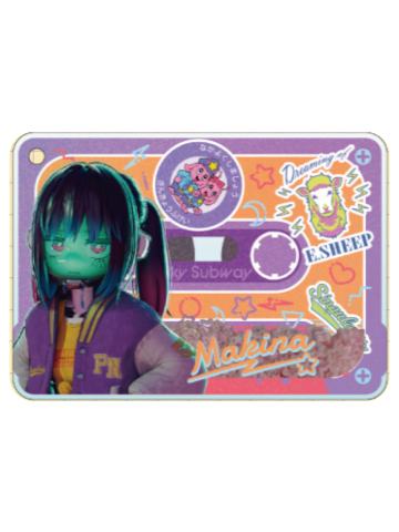 来栖真希奈磁带闪片挂件-银河特急系列