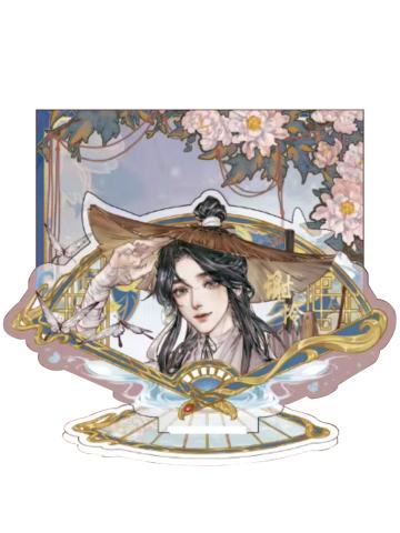 谢怜(云开见怜)摆件-扇上生花系列