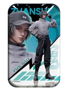 月鬼金属徽章-黯夜守望假面小队系列