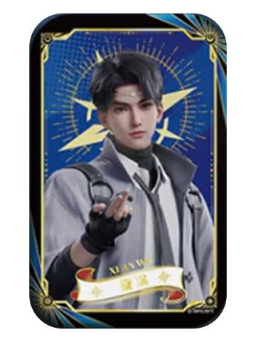 漩涡(隐藏款)金属徽章-黯夜守望假面小队系列