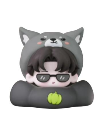 黑瞎子(小狼)叠叠乐-绒绒小窝系列