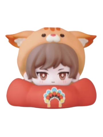 二月红(小松鼠)叠叠乐-绒绒小窝系列