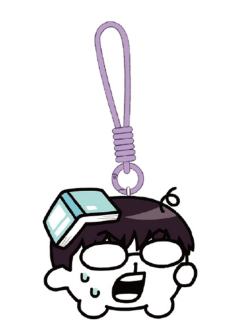 志村新八毛绒挂件-3年Z班银八老师快闪奇米蛋联动