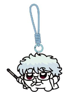 坂田银时毛绒挂件-3年Z班银八老师快闪奇米蛋联动