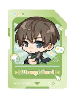 王杰希(隐藏款)徽章-mini队服系列