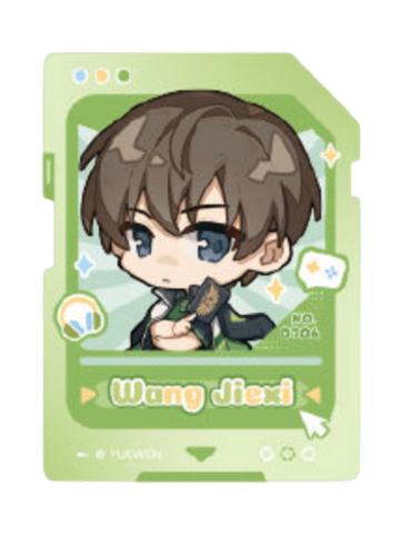 王杰希(隐藏款)徽章-mini队服系列