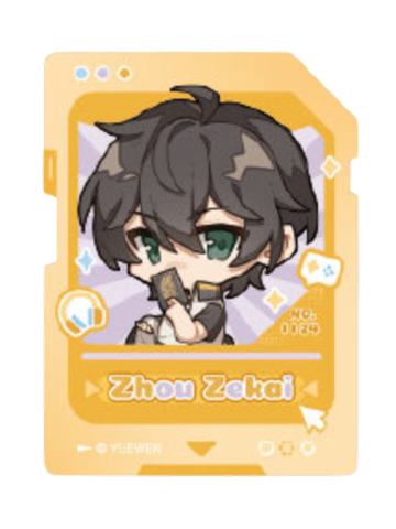 周泽楷(隐藏款)徽章-mini队服系列