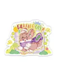 兔爷磁胶拼图-八宝糖系列