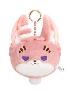兔爷毛绒团子挂件