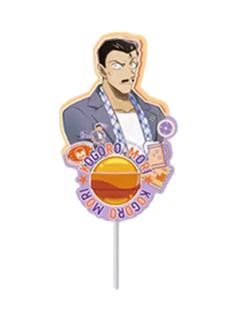 毛利小五郎人物立牌挂件-广博M28食玩系列