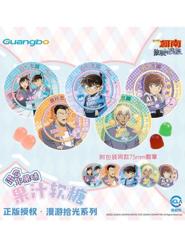 75mm直径双闪徽章-广博M28食玩系列