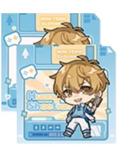 黄少天拍立得透卡套组-mini队服系列