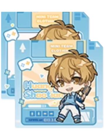 黄少天拍立得透卡套组-mini队服系列