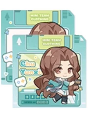 楚云秀拍立得透卡套组-mini队服系列