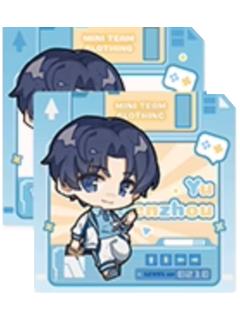 喻文州拍立得透卡套组-mini队服系列