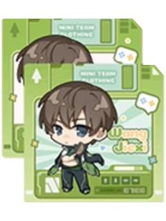 王杰希拍立得透卡套组-mini队服系列