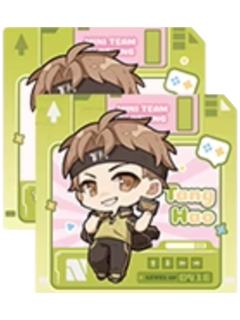 唐昊拍立得透卡套组-mini队服系列