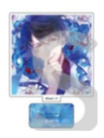 无神琉辉B赏亚克力立牌-zeroCD封面系列