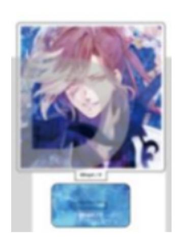 无神悠真B赏亚克力立牌-zeroCD封面系列