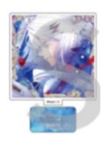 月浪卡拉B赏亚克力立牌-zeroCD封面系列