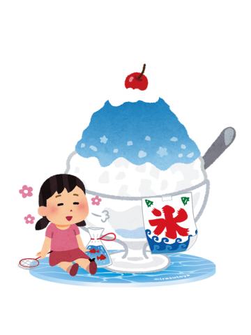 来一口，夏日刨冰！立牌-亚克力谷美第二弹