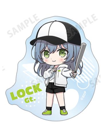 朝日六花Q版贴纸-ROUND1联动保龄球系列