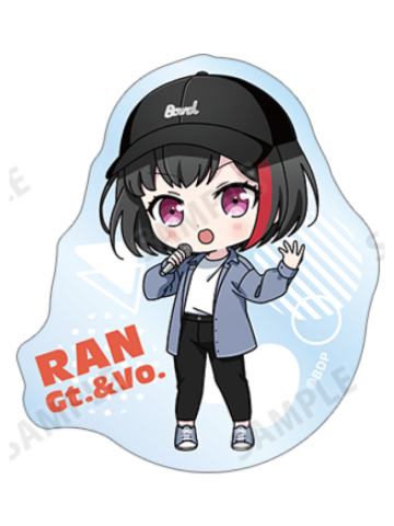 美竹兰Q版贴纸-ROUND1联动保龄球系列