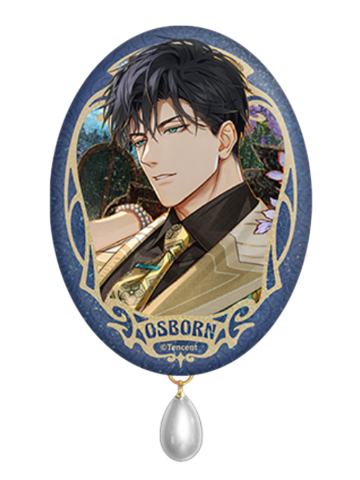 萧逸彩碎珠宝吊坠徽章-银海一梦系列