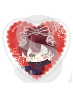 逆卷绫人爱心全闪徽章-囚禁小不点吸血鬼系列